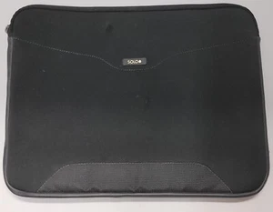 Laptop/Notebook Carrying Case 17x13 Style CQR107-4 Black Solo - Picture 1 of 5