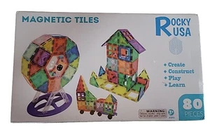 Rocky USA magnetic Tiles. Create,Construct, Play, Learn! - Picture 1 of 3