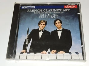 *NEW/SEALED* Paul Meyer/Eric Le Sage "French Clarinet Art" CD 1992 Nippon/Denon - Picture 1 of 3