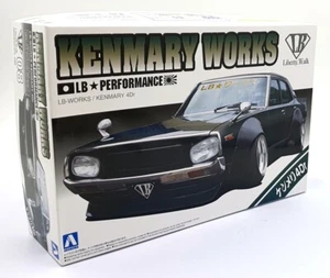 Aoshima 1/24 Scale Unbuilt Kit 051276 2015 Liberty Walk No.8 LB Kenmary 4Dr #08 - Picture 1 of 6