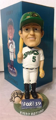 2005 BELOIT SNAPPERS VINNY ROTTINO SGA BOBBLEHEAD BREWERS, MARLINS, METS ~ NIB Cover