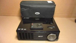 Projecteur ACER X1261P XGA DLP 2700 LUMENS + TÉLÉCOMMANDE + ÉTUI SOUPLE - TESTÉ - Photo 1/4