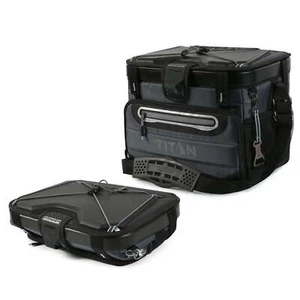 40 Can Collapsible Zipperless Cooler Interior Insulation Leak Proof Box Camping - Picture 1 of 9