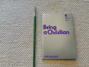 Being a Christian John Stott 1980 Small Booklet - Imagen 1 de 6