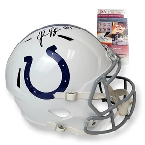Jack Doyle #84 Signed NFL Full Size Rep Indianapolis Colts Helmet JSA Certified - Picture 1 of 13