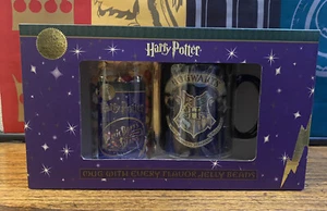RARE! Harry Potter & Sorcerer's Stone Mug with Every Flavor Jelly Beans 2000 - Imagen 1 de 7