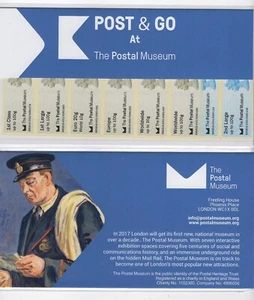 ERROR MACHIN undated 2016 POSTAL MUSEUM B8GB16 Type 5 PRES PACK LTD ED POST GO - Picture 1 of 1