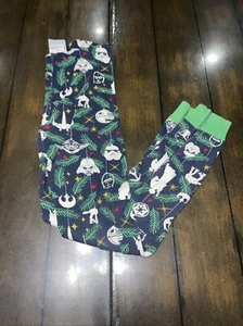 HANNA ANDERSSON STAR WARS ORGANIC COTTON HOLIDAY  LONG JOHN Pajama Pants 140  10 - Picture 1 of 7