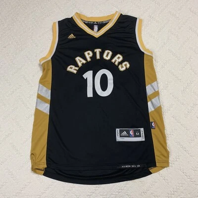 Demar DeRozan Toronto Raptors 2016-17 Adidas Swingman OVO City Jersey Size M - Image 1 of 4
