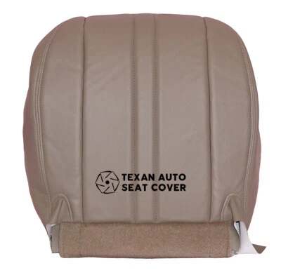 2012-2014 GMC Savana 1500 2500 Driver Bottom Replacement Seat Cover Neutral Tan - Image 1 of 4