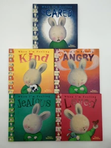 Trace Moroney Hardcover Bundle 5x When I'm Feeling Scared, Loved, Jealous, An… - Picture 1 of 6