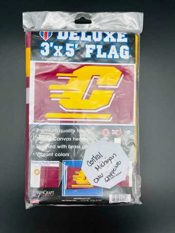 Central Michigan Chippewas 3x5 Flag Wincraft Premium! Cover