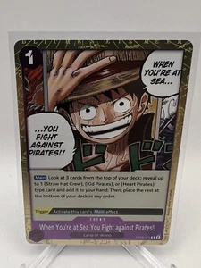 When You’re Sea Fight Pirates OP05-076 Awakening the New Era One Piece English - Picture 1 of 2
