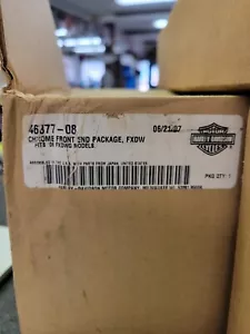 Harley Davidson Chrome Front End Package, FXDW 46877-08, '08 FXDWG - Picture 1 of 13