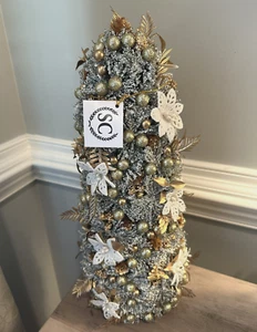 Salzburg Creations Tree Hand Crafted 18” Luxury Christmas Holiday Decor - Picture 1 of 7