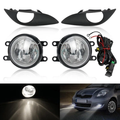 Conjunto de luz antiniebla e interruptor de cable bisel para Toyota Yaris Hatchback 2009-2011 Foto 1 de 4