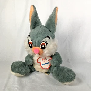 Vintage Walt Disney Figur Klopfer Hase Bambi Stofftier Spielzeug Neu mit Etikett - Bild 1 von 10