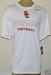 NEU NIKE USC SC TROJAN FOOTBALL LEGEND WEISS DRI-FIT T-SHIRT HERREN SMALL S - Bild 1 von 10