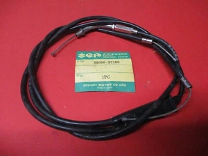 NOS NEW ORIGINAL SUZUKI 1972 1973 1974 RV90 THROTTLE CABLE 58300-27100 - Picture 1 of 1