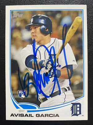 Avisail García Topps 2013 Rookie Card # 199 / Auto , Detroit Tigers - Image 1 of 3