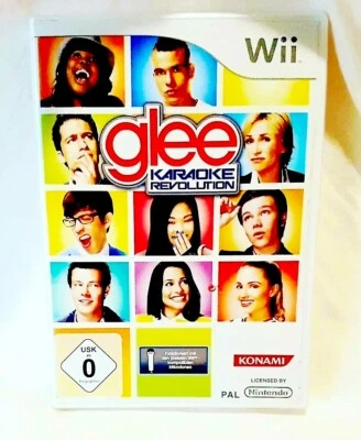 Glee: Karaoke Revolution (2010) | Nintendo Wii | Nintendo | Konami | Glee |  - Image 1 of 4
