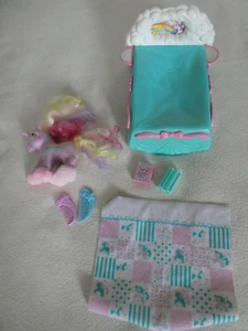 My little pony Regenbogen mit Ponybett und Zubehör - Bild 1 von 5