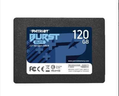 Patriot Elite 120GB 2.5 Inch SSD Sata 3 Interface Read 450MB/s Write 320MB/s - Image 1 of 4