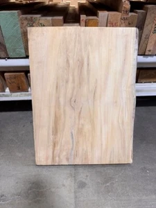 1.66” X15”x22” Blonde Primavera Guitar Bass Figured turn White Mahogany 1 pc - Picture 1 of 3