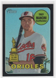 2018 Topps Heritage Chrome Black Refractors #THC250 Trey Mancini /69 - NM-MT - Picture 1 of 1