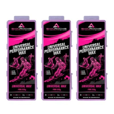 SkinRocks Universal Skiwachs Langlauf Snowboard Bügelwachs All IN ONE Wax 750g - Bild 1 von 3