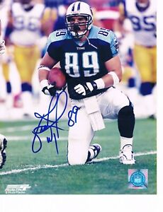 TENNESSEE TITANS FRANK WYCHECK SIGNED/AUTOGRAPED 8 X 10 PHOTO