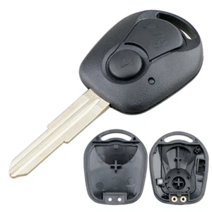 Repuesto de carcasa de llave de coche apto para SSANGYONG / ACTYON / KYRON / REXTON - Imagen 1 de 7