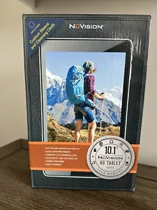 NuVision Tablet 10.1” Android 6.0 1 GB RAM 16 GB HD Red - Picture 1 of 10
