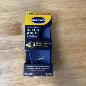 Dr. Scholl's Heel & Arch for Foot Pain Relief 1 Paar | Damengröße 6-10 | Neu - Bild 1 von 3