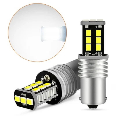 Bombilla LED de respaldo inverso 7506 1156 blanca 6500K para Ram 1500 1994-2001 JM-2 Foto 1 de 4