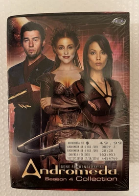 Gene Roddenberry's Andromeda - Season 4 Collection (DVD, 2005, 5-Disc Set) NEW - Image 1 of 4