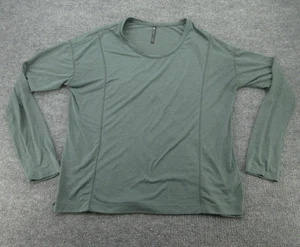 Kuhl Shirt Mens Large Green Long Sleeve Performance Wicking Outdoors Hiking - Picture 1 of 13
