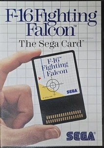F-16 Fighting Falcon (Sega Master, 1986) ¡Auténtico con Juego, Caja y Manual! - Imagen 1 de 17