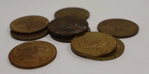 Lot von 10 Connect With A Scorpio Risqué Erwachsene Sternzeichen Münze Medaille - Bild 1 von 3