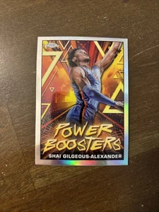 2024 Topps Chrome "Power Booster" Shai Gilgeous-Alexander Karte #PB-13 - Bild 1 von 4
