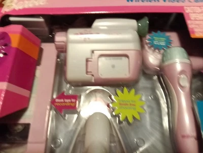 Barbie Videocam Wireless Video Camera Tripod for Hands Free Shooting New In Box - Image 1 of 4