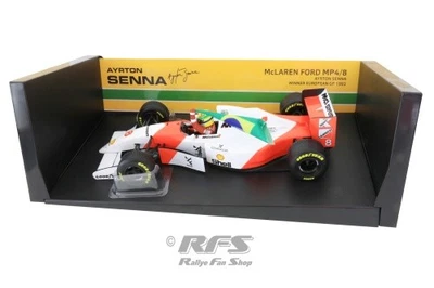 McLaren MP4/8 Ayrton Senna Winner Formel 1 European GP 1993 1:18 Minichamps - Bild 1 von 2