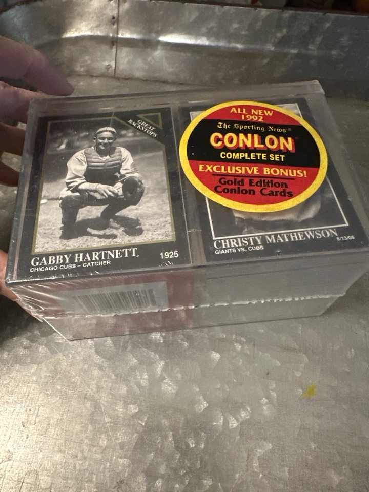 The Sporting New Conlon Collections 1992 juego completo sellado de fábrica. Foto 1 de 4