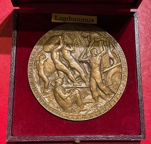 Médaille - Médaille en bronze "fédération nationale des entreprises à commerces - Foto 1 di 3