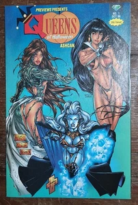 QUEENS OF HALLOWEEN ASHCAN #1 '96~WITCHBLADE~VAMPIRELLA~LADY DEATH~HIGH GRD QUASI NUOVO+ - Foto 1 di 2