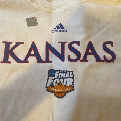 Kansas Jayhawks 2010 Final Four tshirt nwt sz L - Image 1 of 4