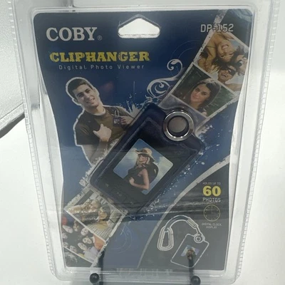 Blue Colby Cliphanger DP-152 Digital 60 Photo Viewer New Sealed 2008 - Image 1 of 4