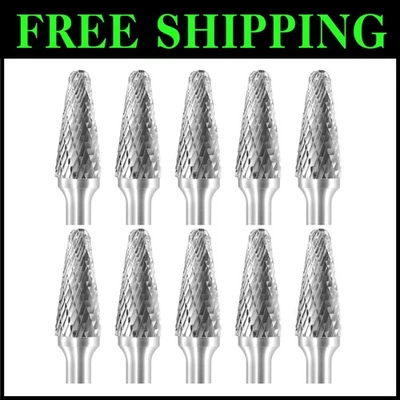 High Precision Tungsten Carbide Burr Set - 10Pcs - Image 1 of 4