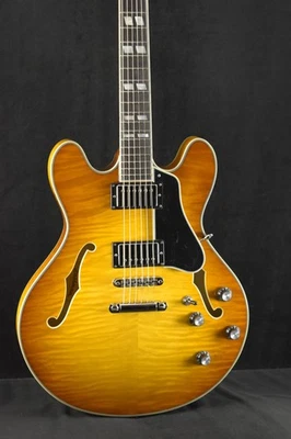 Eastman T486-GB 16" Thinline Goldburst Truetone Brillo Foto 1 de 4