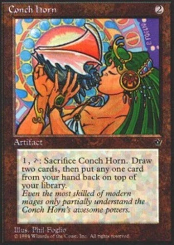 1x Conch Horn Heavy Play MTG Magic - Kid Icarus - - Image 1 of 1